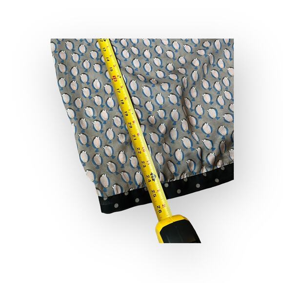 Women's Limited Bird Print Silk Like Blouse - Picture 4 of 10